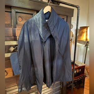 Nylon Chic Cape by Planet -Midnight Blue